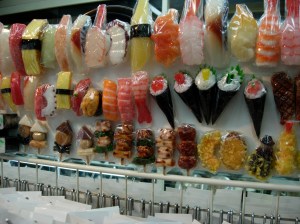 Sushi refrigerator magnets. Sushi refrigerator magnets.