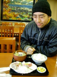Breakfast in the shokudo