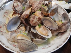 Sake Steamed Kumamoto Asari