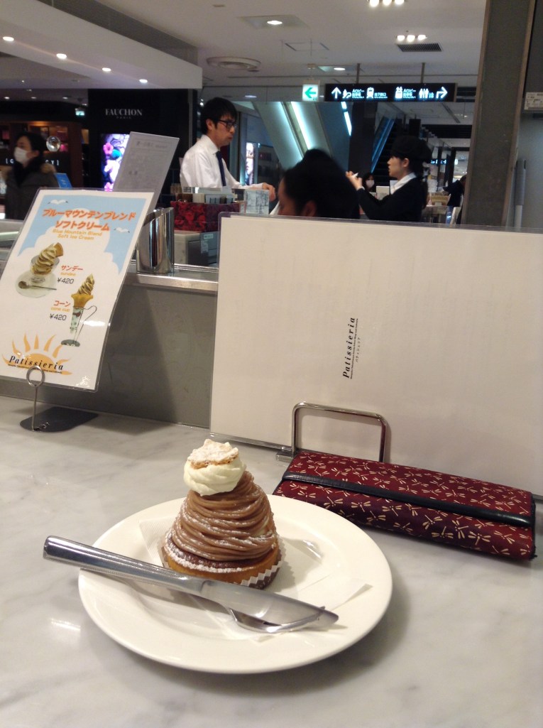 Takashimaya Patissieria Mont Blanc