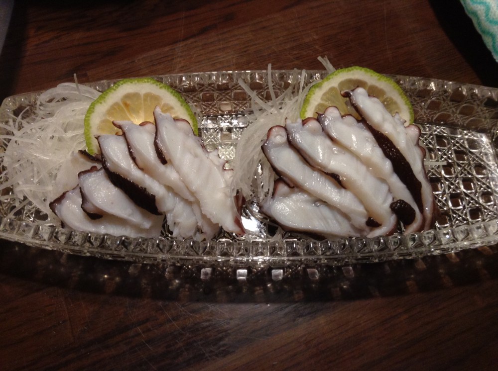 tako sashimi