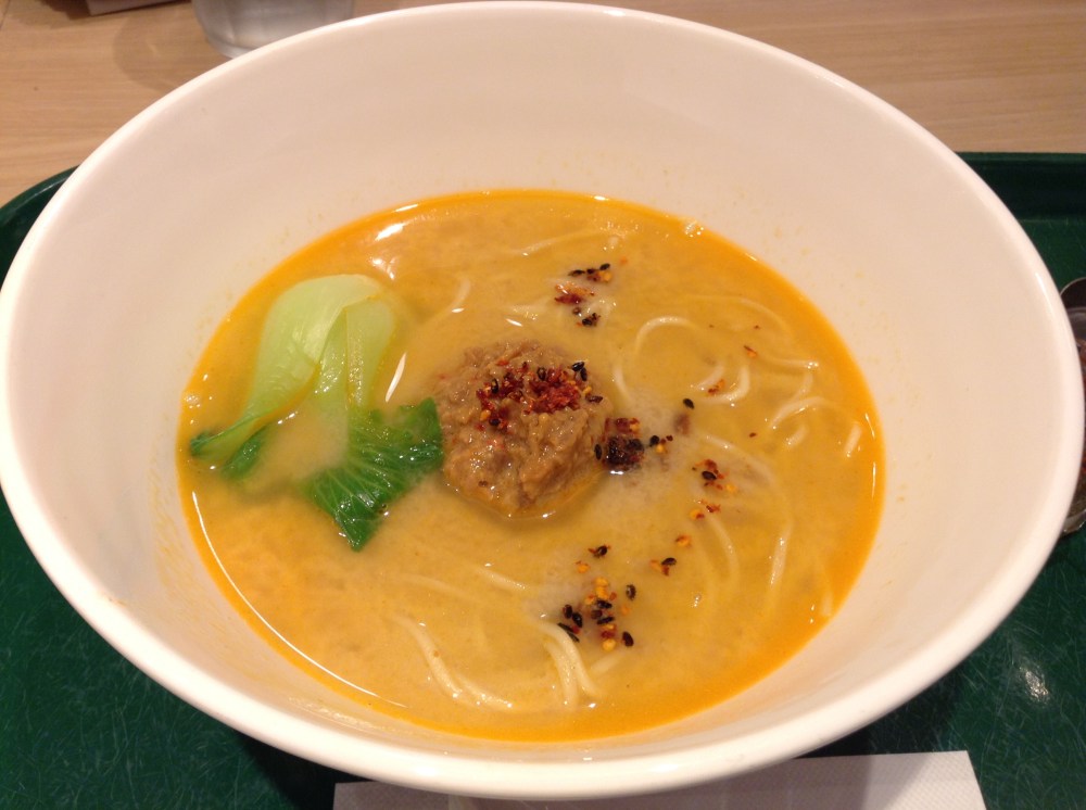 ramen - vegetarian T's at Tokyo Station