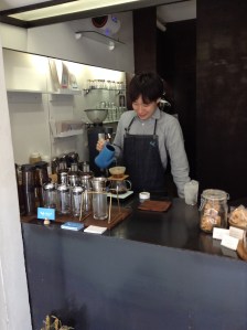 Aihara-san of Light Up Coffee