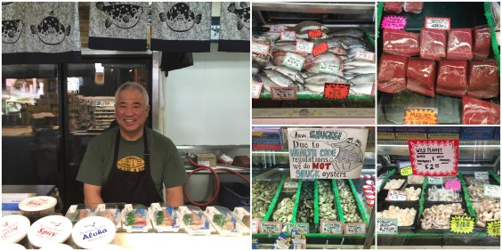 Mr Nakamura and seafood